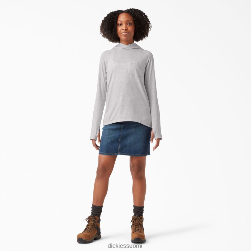 Dickies naiset viilentävä aurinkopaita tuhkanharmaa (ag) vaatteet Z844X1658