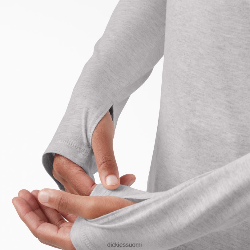 Dickies naiset viilentävä aurinkopaita tuhkanharmaa (ag) vaatteet Z844X1658