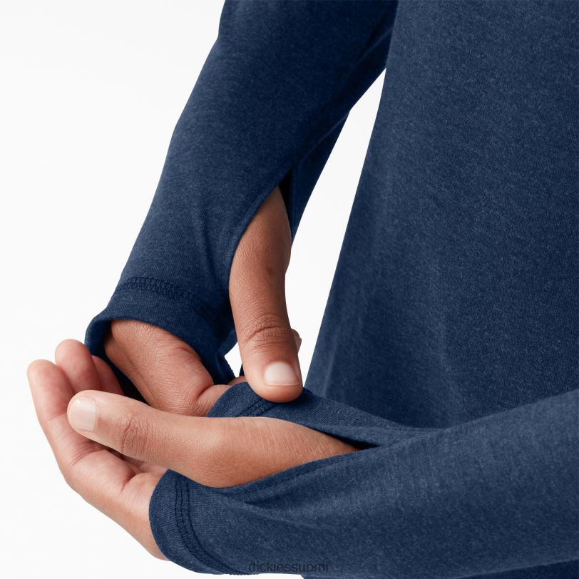 Dickies naiset viilentävä aurinkopaita tumma laivastonsininen kanerva (dnh) vaatteet Z844X1661