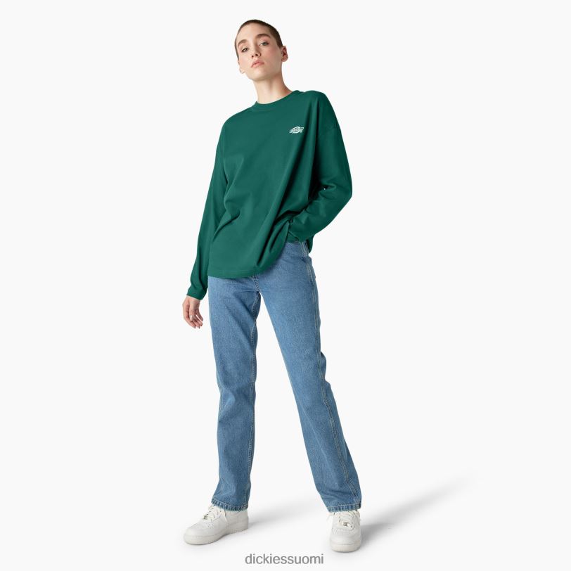 Dickies naiset Summerdale pitkähihainen t-paita aventuriini (av2) vaatteet Z844X1988