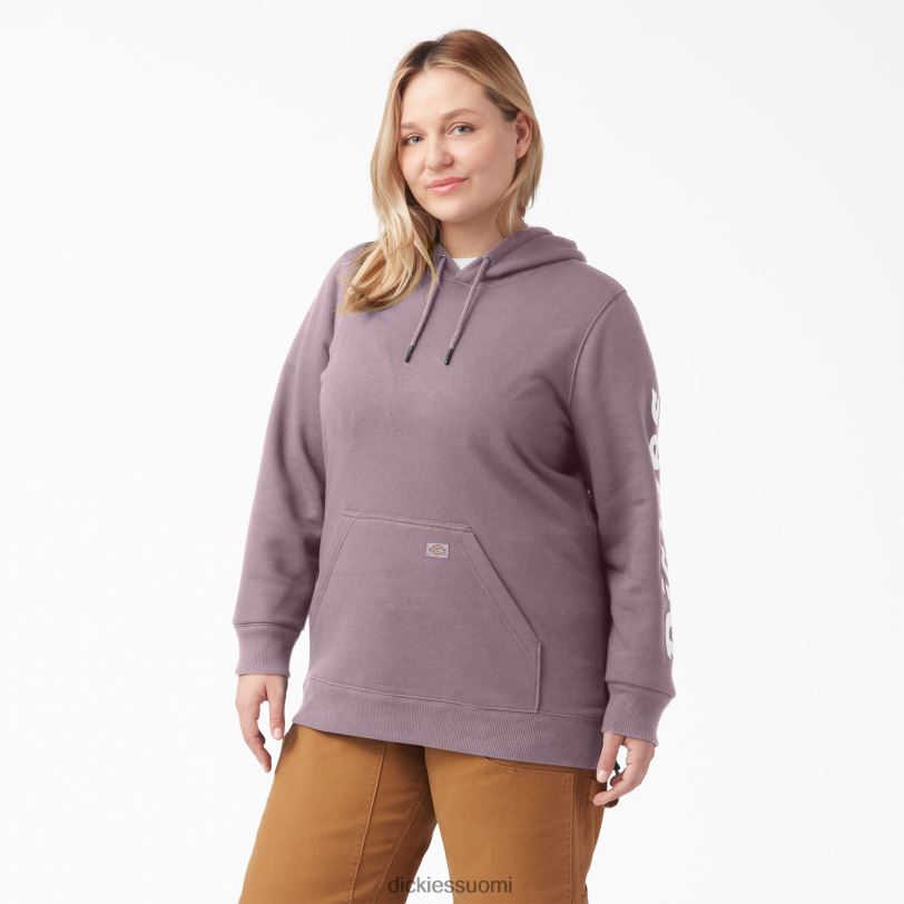 Dickies naiset plus painava logohihainen pusero lila (lc) vaatteet Z844X2347