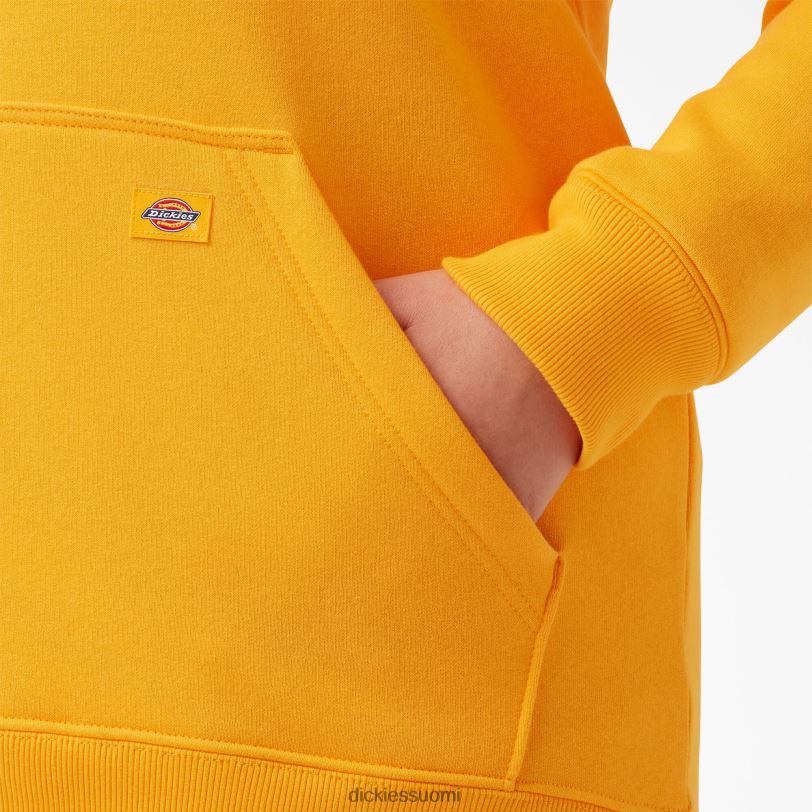 Dickies naiset plus painava logohihainen pusero säteilevän keltainen (r2y) vaatteet Z844X2351