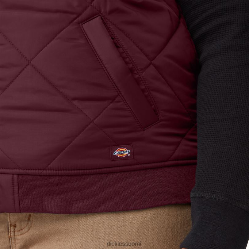 Dickies naiset plus tikattu liivi viininpunainen (tekijä) vaatteet Z844X2325