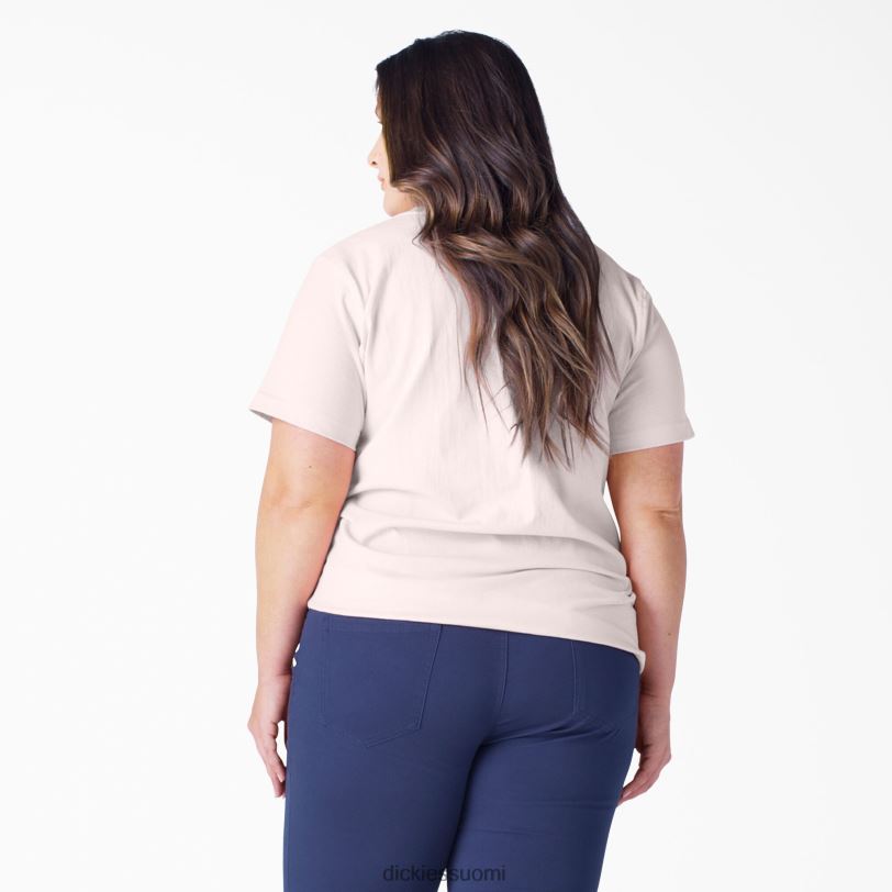 Dickies naiset plus lyhythihainen raskas t-paita lootuksen pinkki (lo2) vaatteet Z844X1973