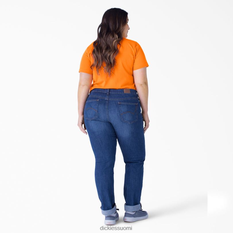 Dickies naiset plus lyhythihainen raskas t-paita oranssi (tai) vaatteet Z844X1974
