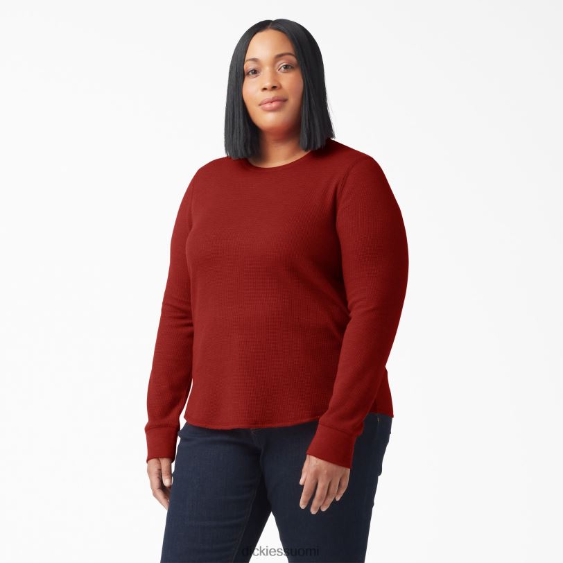 Dickies naiset plus pitkähihainen lämpöpaita sulanut laava kanerva (m2h) vaatteet Z844X2072