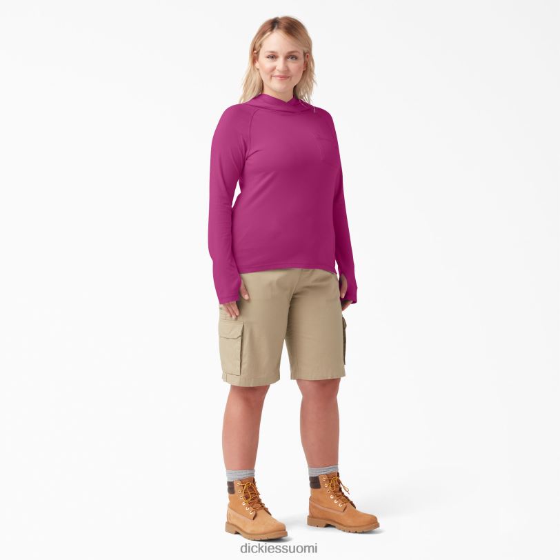 Dickies naiset plus viilentävä aurinkopaita festivaali fuksia (f2f) vaatteet Z844X1646