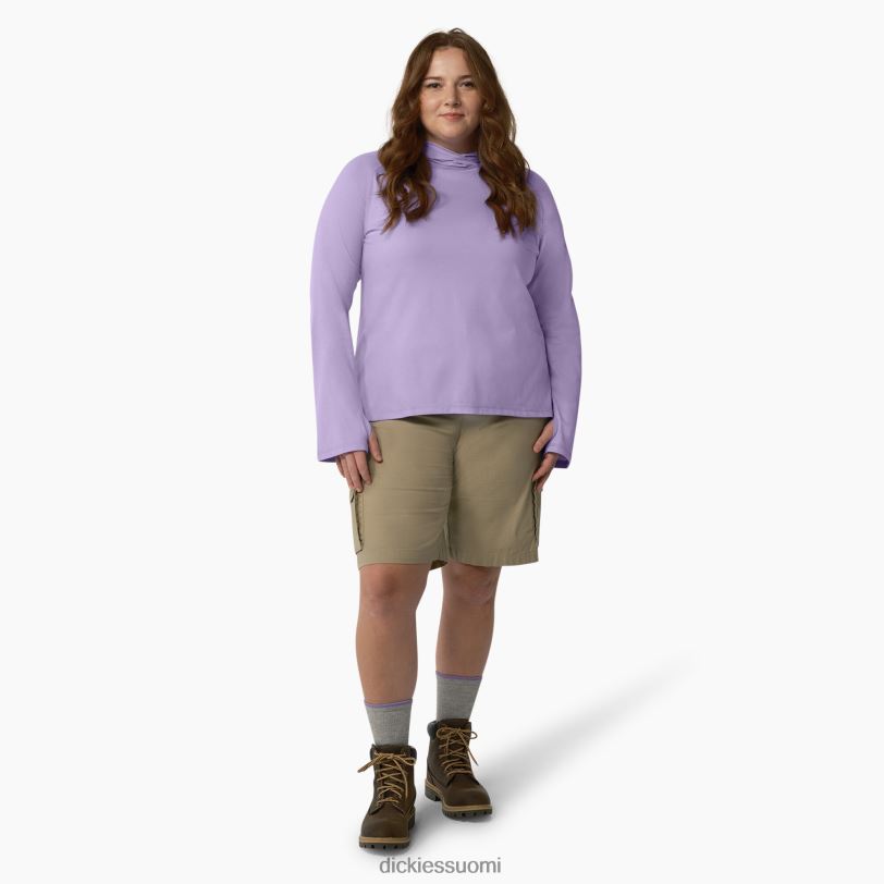 Dickies naiset plus viilentävä aurinkopaita violetti ruusu (ur2) vaatteet Z844X1649