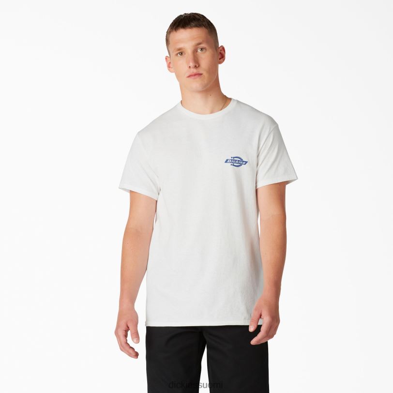 Dickies miehet Heritage graafinen t-paita valkoinen (wh) vaatteet Z844X905