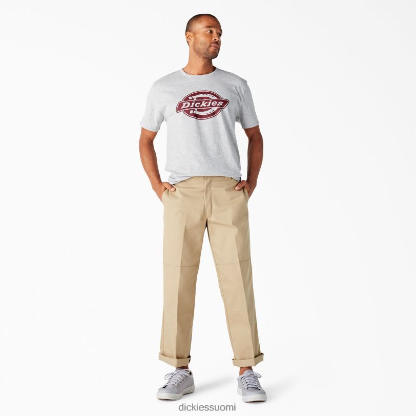 Dickies miehet Lyhythihainen rento graafinen t-paita kanervan harmaa (hg) vaatteet Z844X844