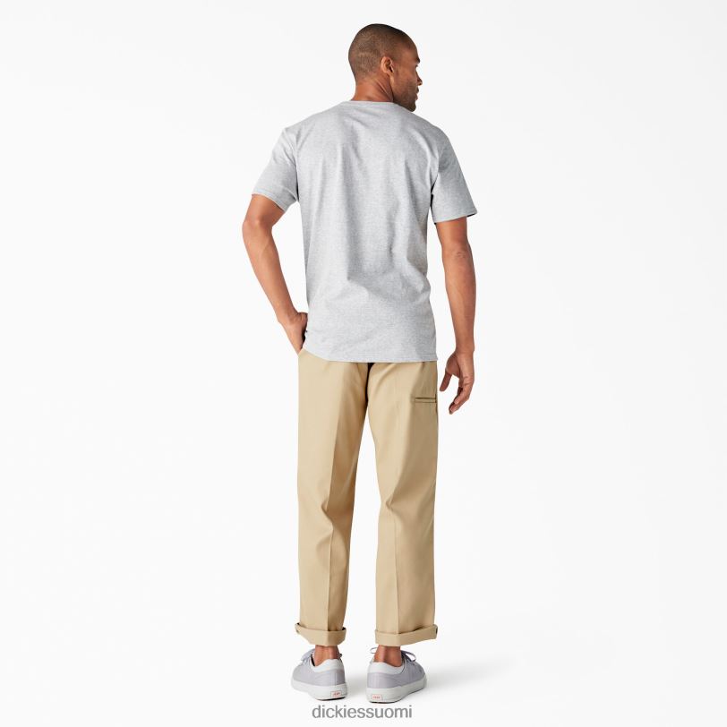 Dickies miehet Lyhythihainen rento graafinen t-paita kanervan harmaa (hg) vaatteet Z844X844