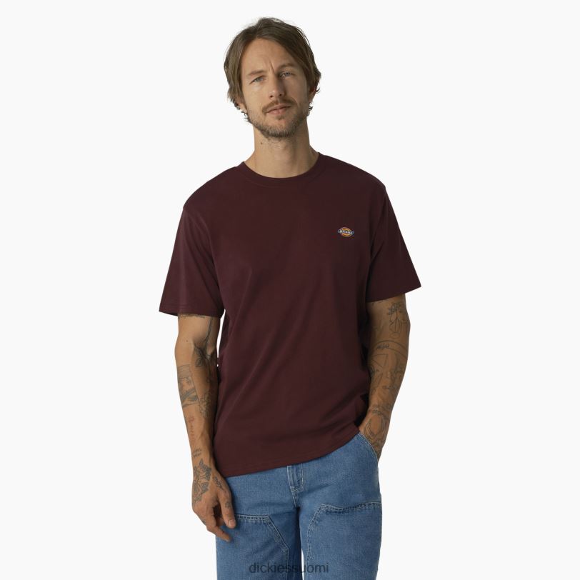 Dickies miehet Mapleton lyhythihainen t-paita kastanjanruskea (herra) vaatteet Z844X820