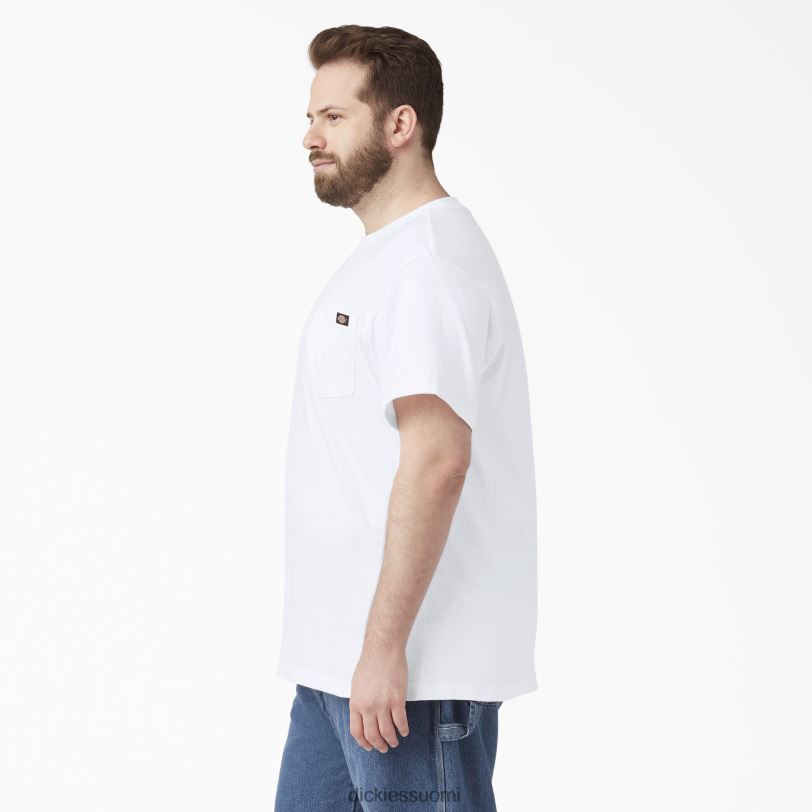 Dickies miehet lyhythihainen kevyt tasku-t-paita valkoinen (wh) vaatteet Z844X576