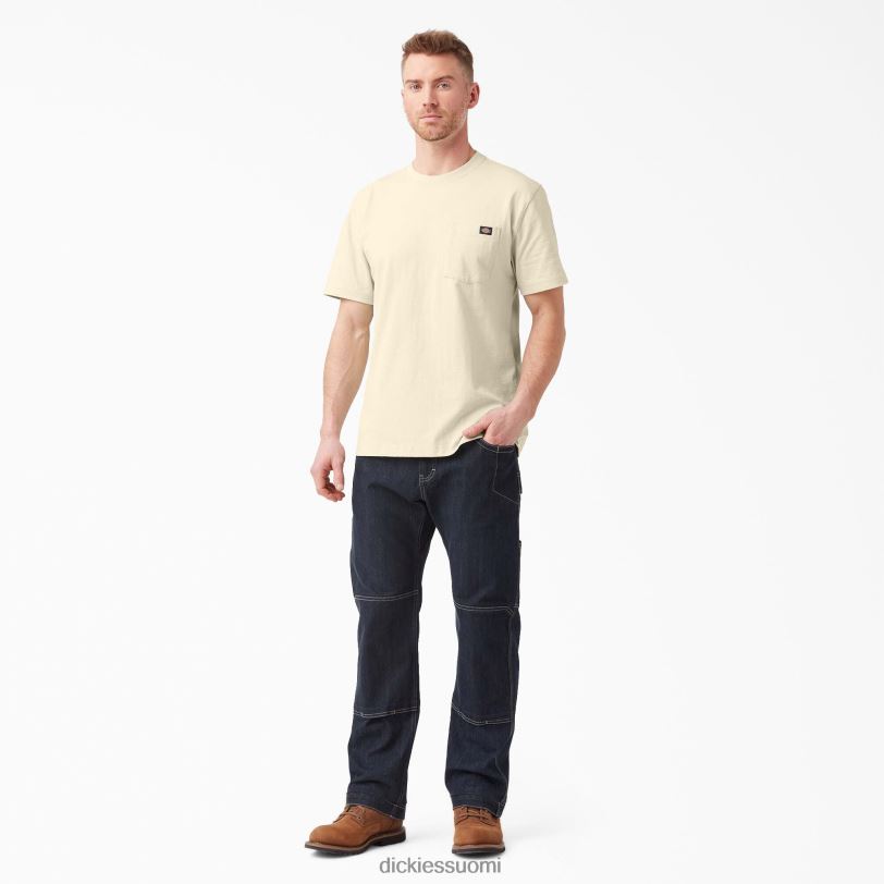 Dickies miehet lyhythihainen raskas t-paita luonnollinen beige (nt) vaatteet Z844X521