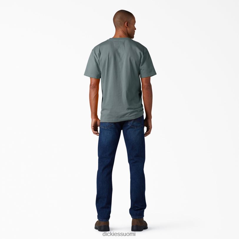 Dickies miehet lyhythihainen raskas t-paita savunsininen (bm) vaatteet Z844X507