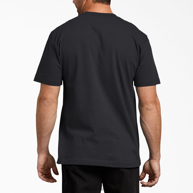 Dickies miehet lyhythihainen t-paita musta (bk) vaatteet Z844X631