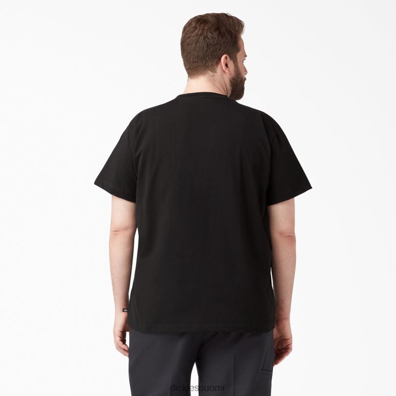 Dickies miehet lyhythihainen t-paita musta (bk) vaatteet Z844X631