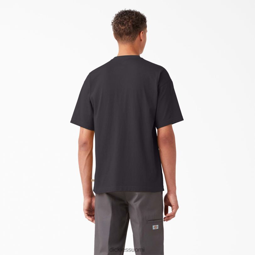 Dickies miehet rintalogollinen taskut-paita musta (kbk) vaatteet Z844X896