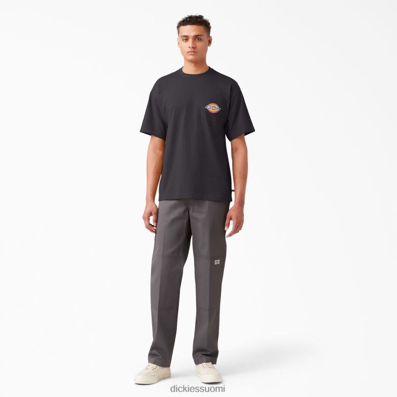 Dickies miehet rintalogollinen taskut-paita musta (kbk) vaatteet Z844X896