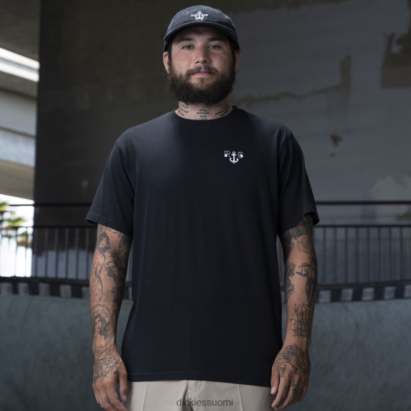 Dickies miehet ronnie sandoval americana graafinen t-paita musta (kbk) vaatteet Z844X817