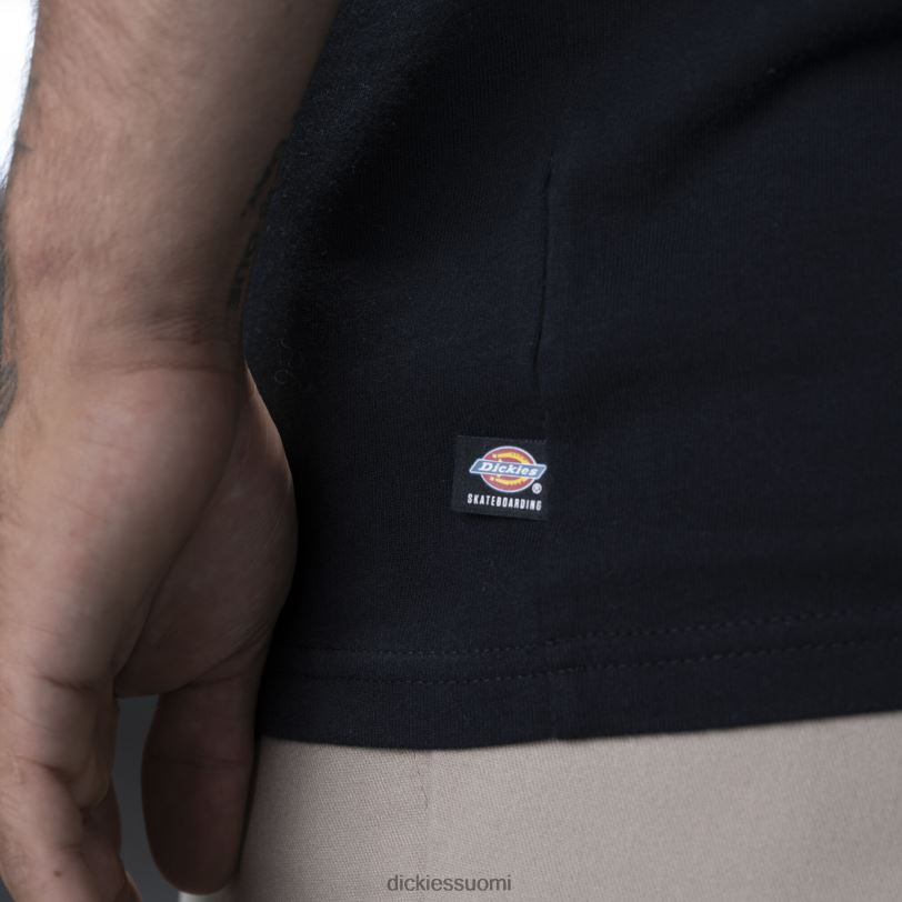 Dickies miehet ronnie sandoval americana graafinen t-paita musta (kbk) vaatteet Z844X817