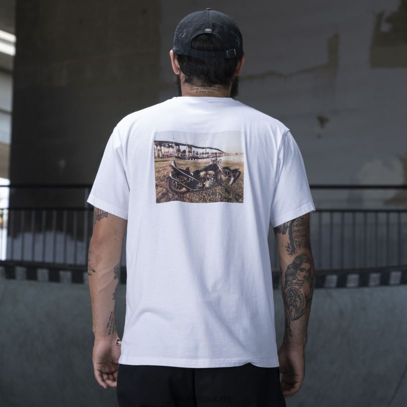 Dickies miehet ronnie sandoval valokuva-t-paita valkoinen (wh) vaatteet Z844X794