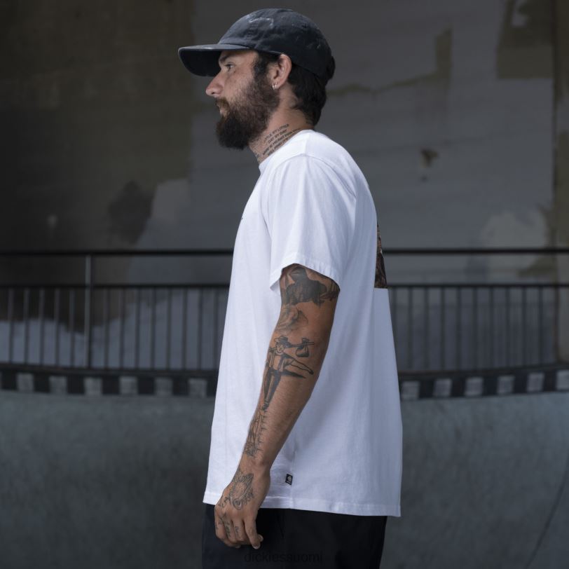 Dickies miehet ronnie sandoval valokuva-t-paita valkoinen (wh) vaatteet Z844X794