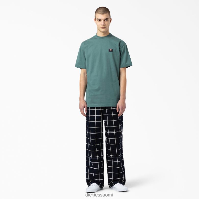 Dickies miehet rullalautailu mount vista t-paita lincoln green (ln) vaatteet Z844X930