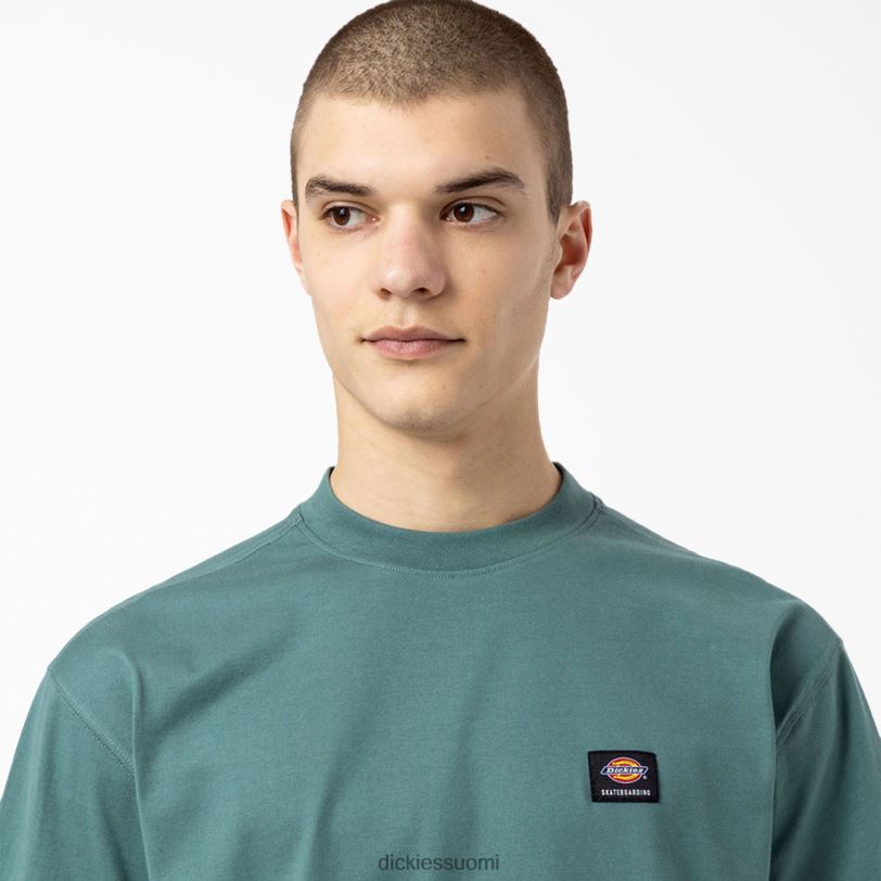 Dickies miehet rullalautailu mount vista t-paita lincoln green (ln) vaatteet Z844X930