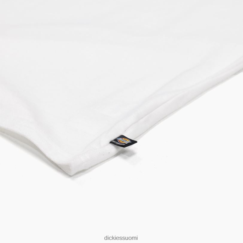 Dickies miehet rullalautailu säännöllisesti istuva rintalogollinen t-paita valkoinen (wh) vaatteet Z844X862
