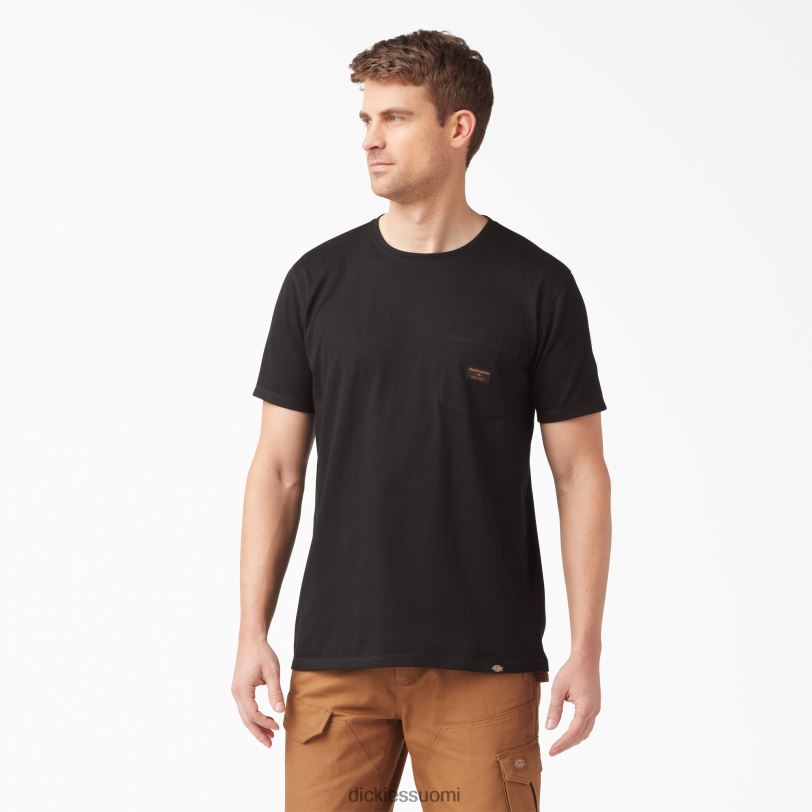 Dickies miehet traeger ultimate grilli t-paita musta (kbk) vaatteet Z844X594