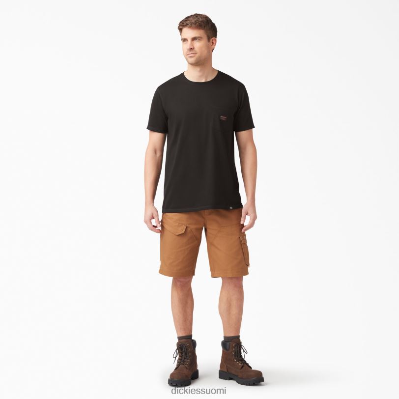 Dickies miehet traeger ultimate grilli t-paita musta (kbk) vaatteet Z844X594