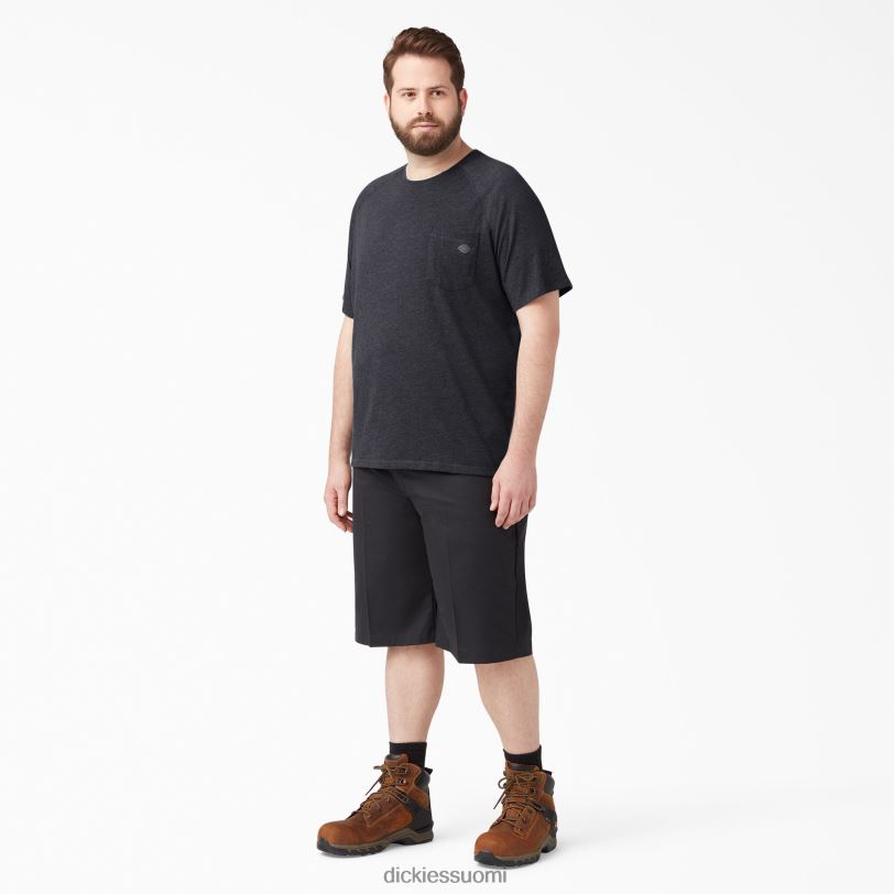 Dickies miehet viileä lyhythihainen t-paita kanervan musta (kbh) vaatteet Z844X548