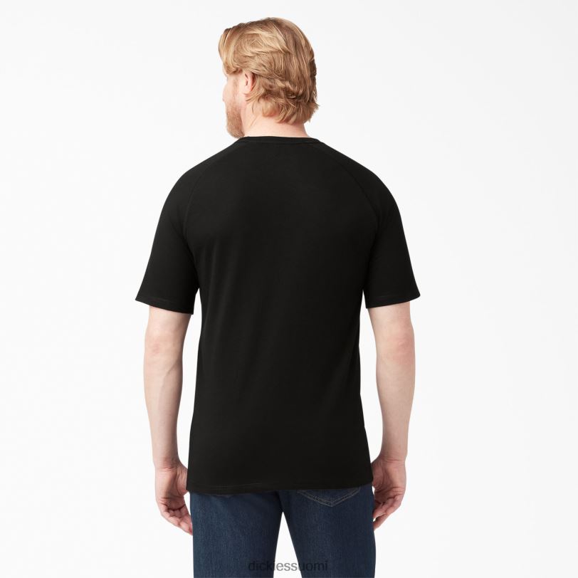 Dickies miehet viileä lyhythihainen t-paita musta (bk) vaatteet Z844X536