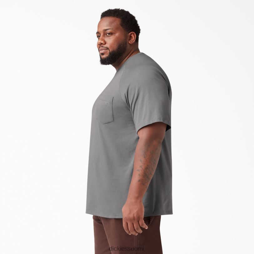 Dickies miehet viileä lyhythihainen t-paita savunharmaa (sm) vaatteet Z844X552