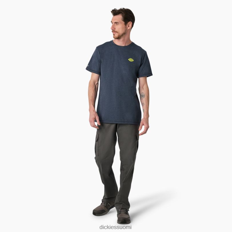 Dickies miehet viilentävä suorituskyky graafinen t-paita tumma laivastonsininen kanerva (dnh) vaatteet Z844X901