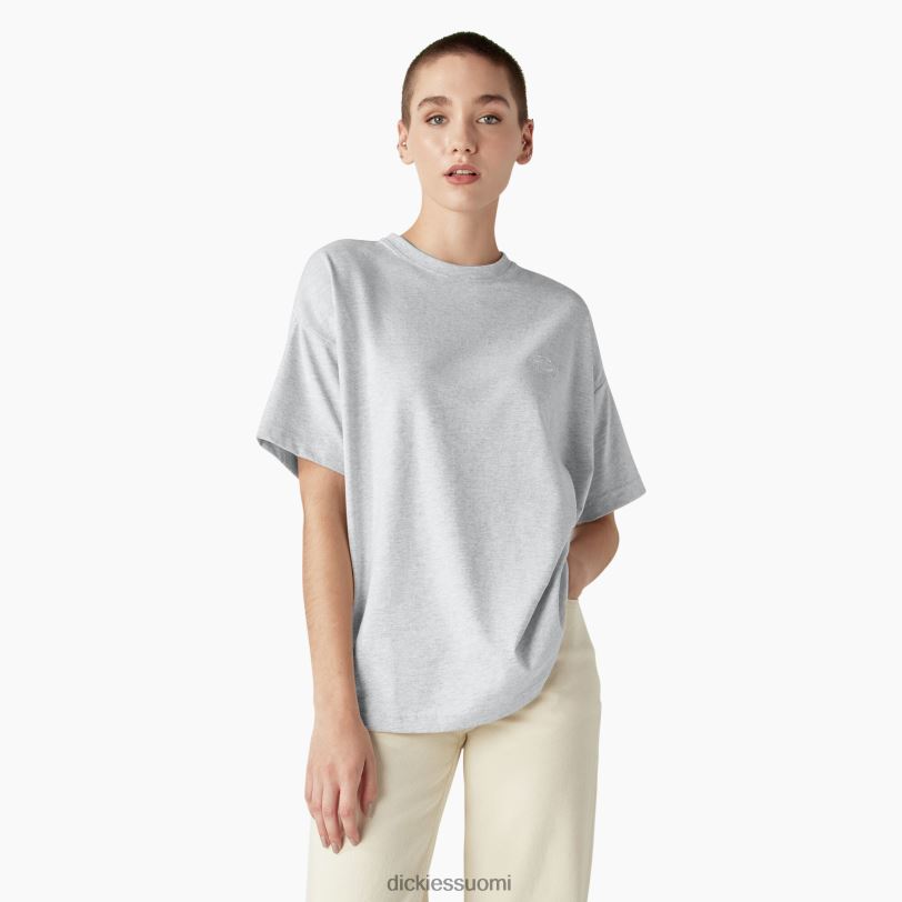 Dickies naiset Summerdale lyhythihainen t-paita kanervan harmaa (hg) vaatteet Z844X1980