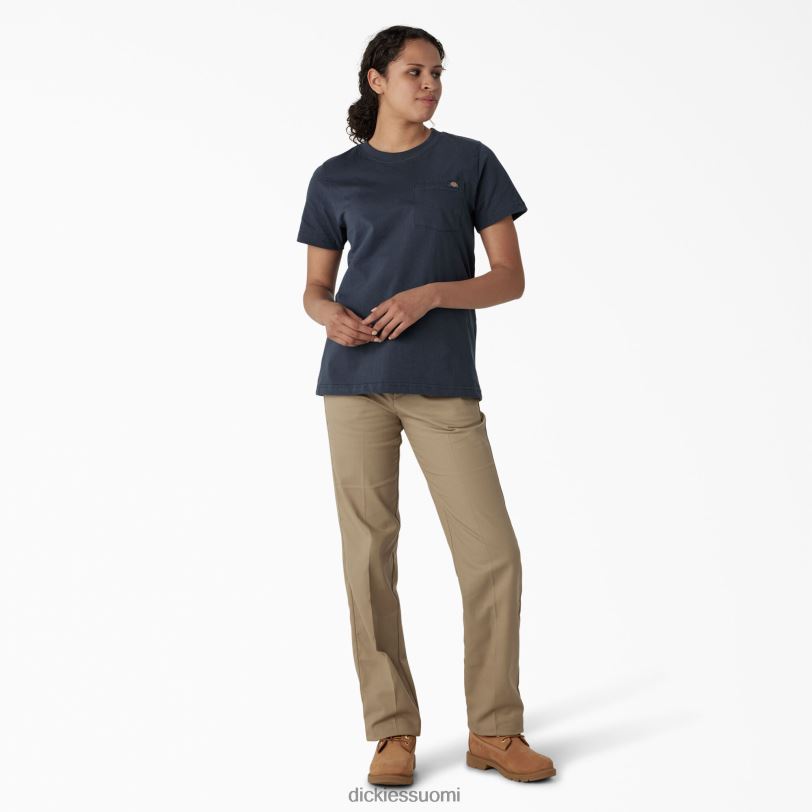 Dickies naiset lyhythihainen raskas t-paita ilmavoimien sininen (af) vaatteet Z844X1952