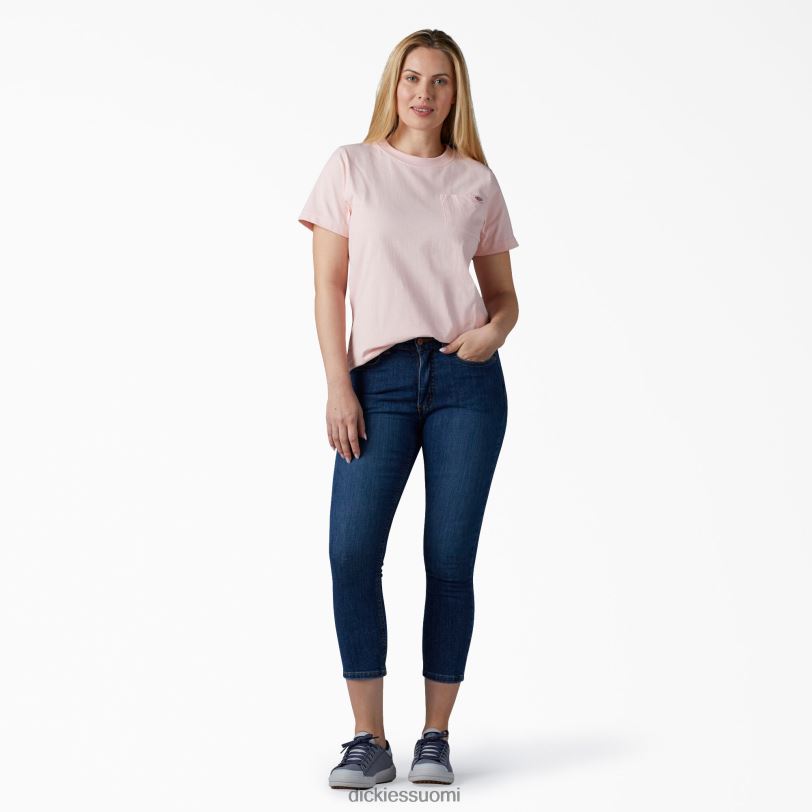 Dickies naiset lyhythihainen raskas t-paita lootuksen pinkki (lo2) vaatteet Z844X1961