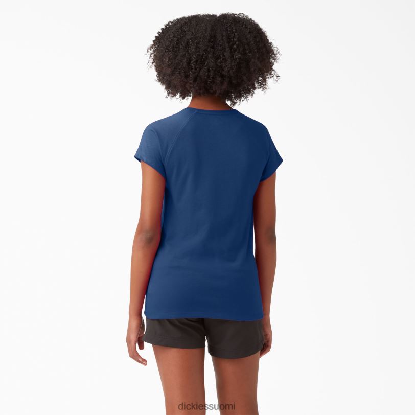 Dickies naiset viileä lyhythihainen t-paita dynaaminen laivasto (dy2) vaatteet Z844X1574