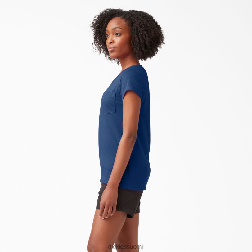 Dickies naiset viileä lyhythihainen t-paita dynaaminen laivasto (dy2) vaatteet Z844X1574