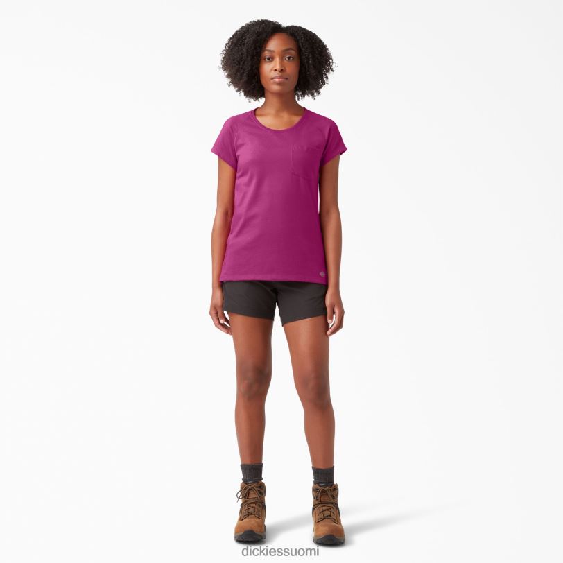 Dickies naiset viileä lyhythihainen t-paita festivaali fuksia (f2f) vaatteet Z844X1577