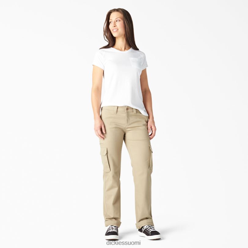 Dickies naiset viileä lyhythihainen t-paita valkoinen (wh) vaatteet Z844X1584