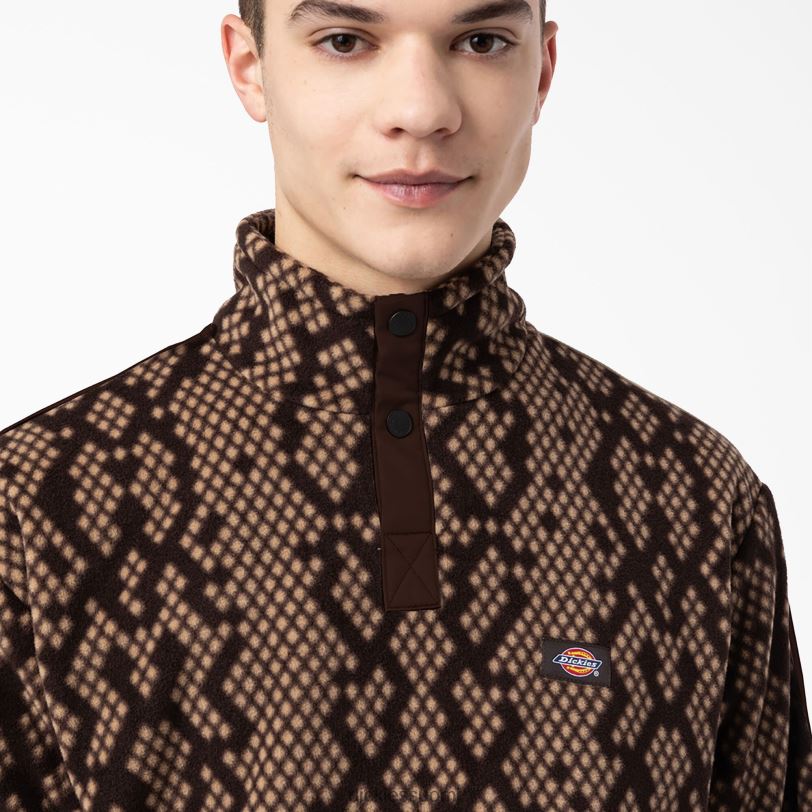 Dickies miehet camden fleece villapaita säännöllinen vaatteet Z844X1190