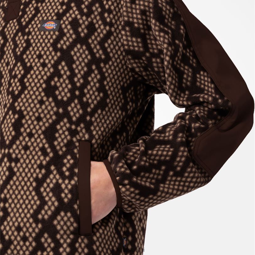 Dickies miehet camden fleece villapaita säännöllinen vaatteet Z844X1190