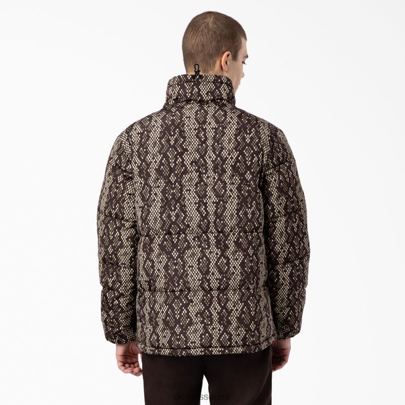 Dickies miehet camden puffer takki musta (bk) vaatteet Z844X1187