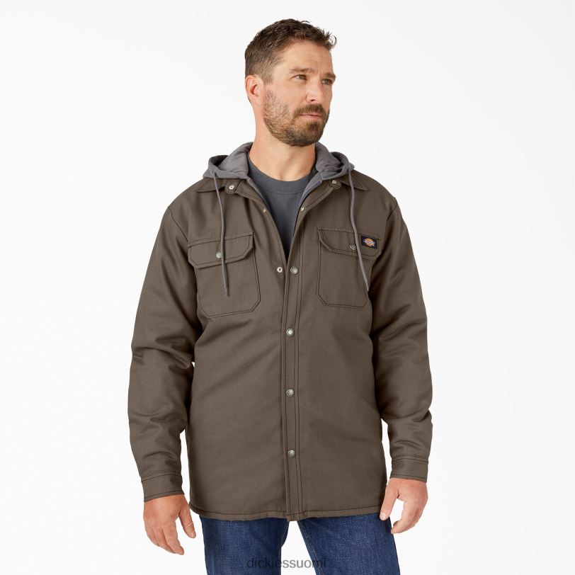 Dickies miehet duck canvas -hupullinen paitatakki sieni (mr1) vaatteet Z844X1002