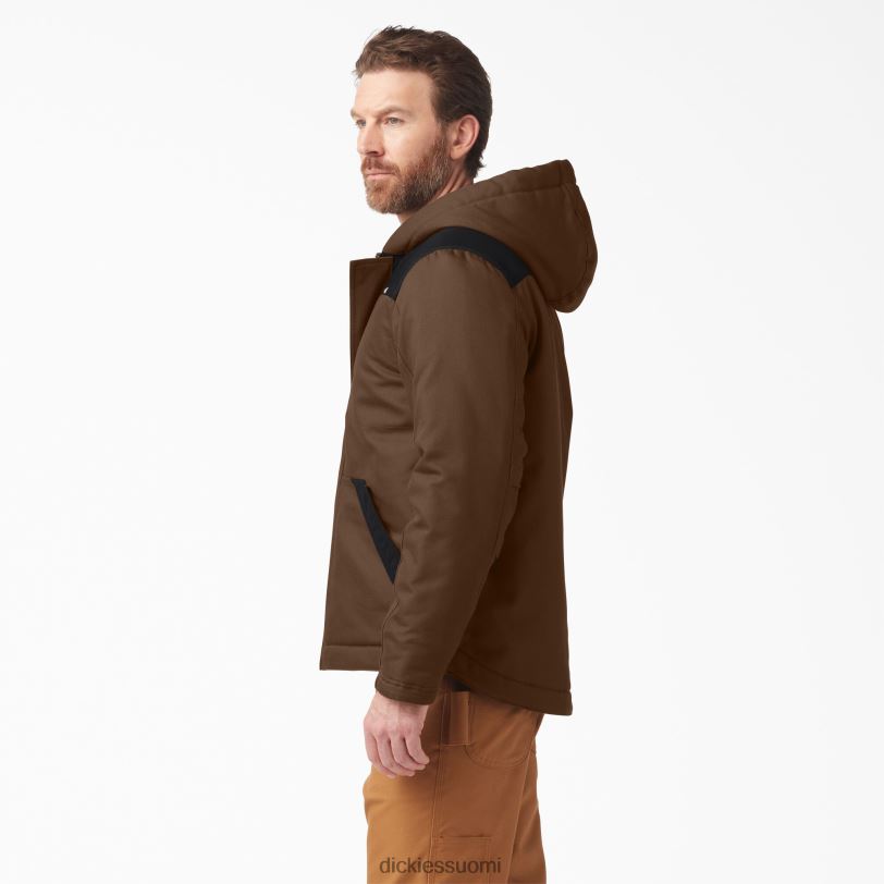 Dickies miehet duratech renegade flex duck takki puun ruskea (tb) vaatteet Z844X1203
