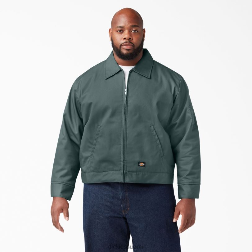 Dickies miehet eristetty Eisenhower-takki lincoln green (ln) vaatteet Z844X969