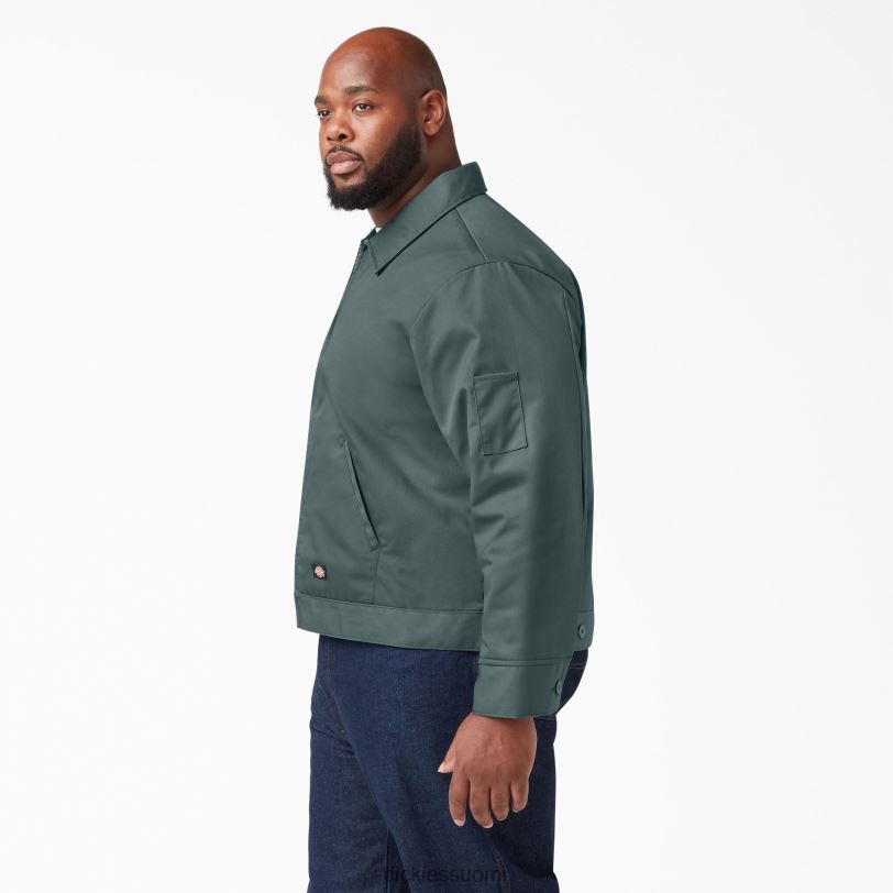 Dickies miehet eristetty Eisenhower-takki lincoln green (ln) vaatteet Z844X969
